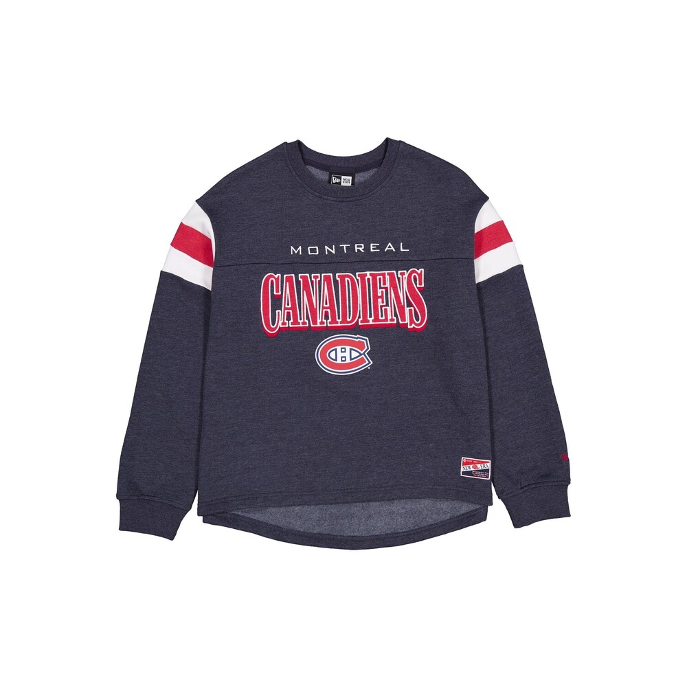 New Era Montreal Canadiens Throwback Women's Crewneck - Size XS